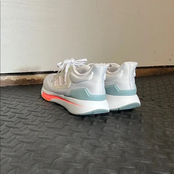 Adidas Women's White and Pastel Athletic Shoes - Picture 4 of 6